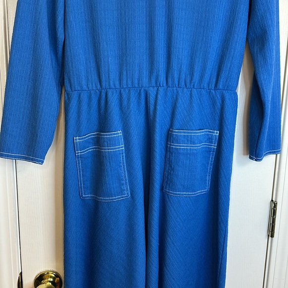 Blue #70s #Vintage Stunner! Size Medium. - Picture 2 of 5